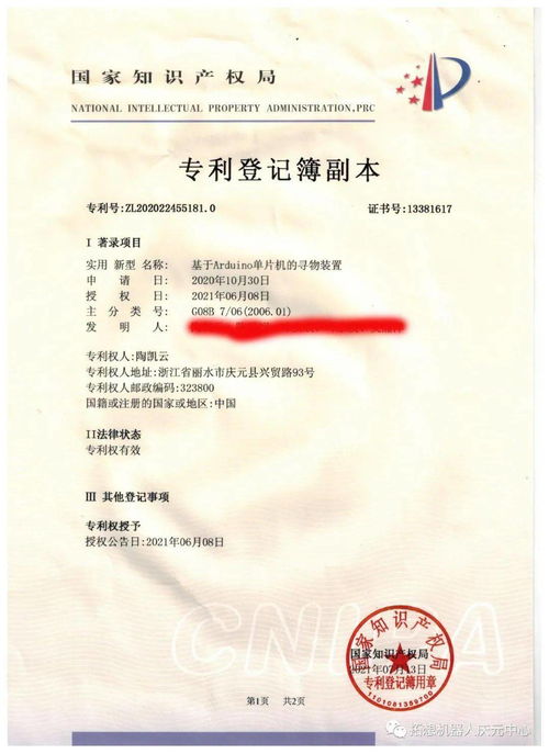 專利授權后的使用范圍